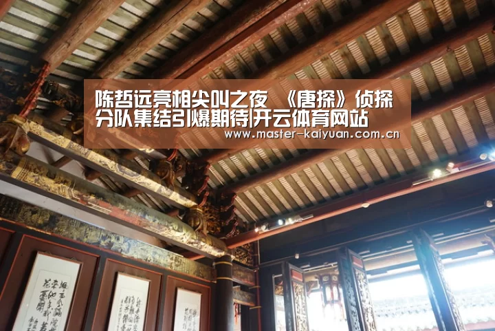 陈哲远亮相尖叫之夜 《唐探》侦探分队集结引爆期待|开云体育网站(图1) 开云棋牌官网